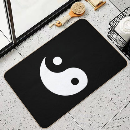 Yin Yang  Easy To Clean Bath Mat