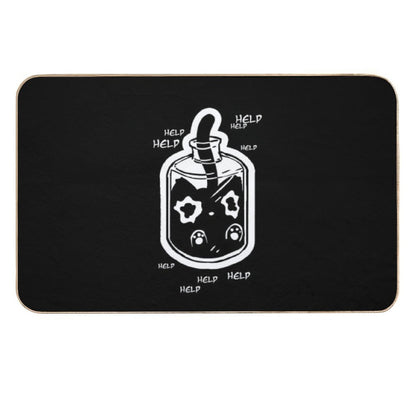 Bottled Cat  Eco-Friendly Bath Mat