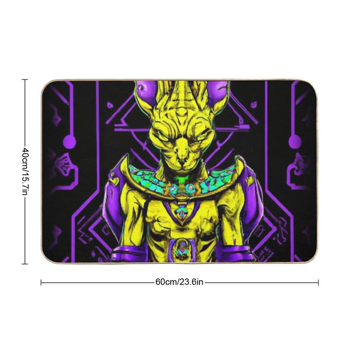 Lord Beerus  Eco-Friendly Bath Mat