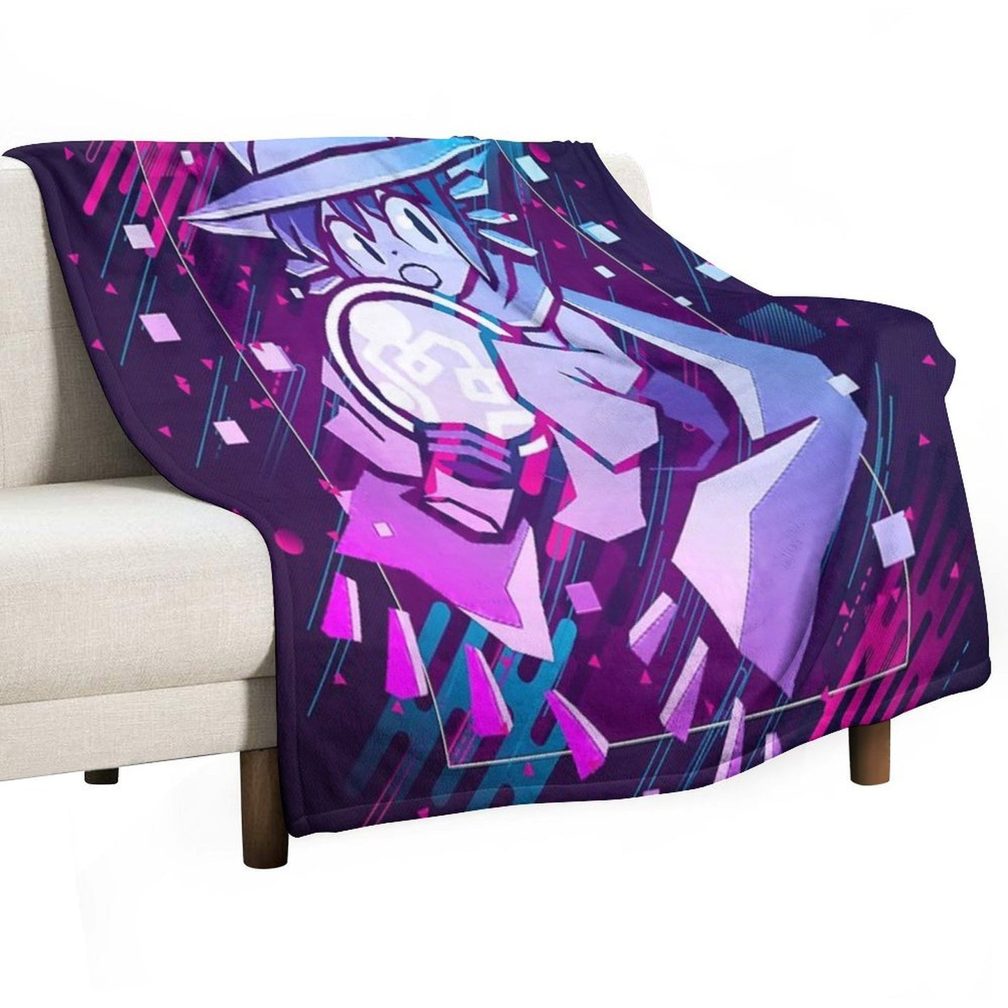 Niko  OneShot  Modern Graphic Design Wrinkle-free Throw Blanket