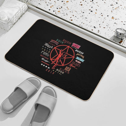Oldies Legends Perfect Styling  Fade-Resistant Bath Mat