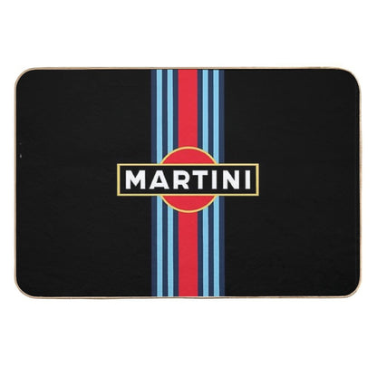 Martini Racing Stripe  High-Traffic Bath Mat