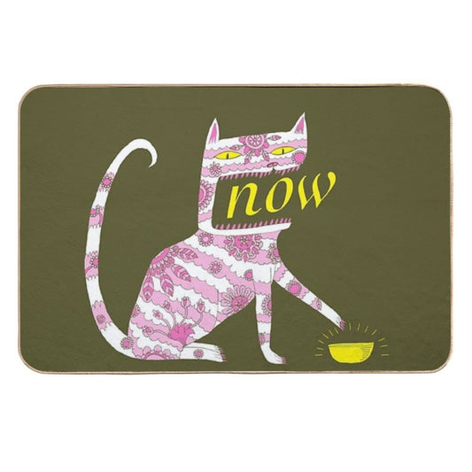 Now Cat  Anti-Trip Bath Mat