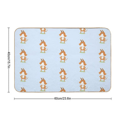 I Am A Fox  Absorbent Bath Mat