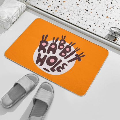 Rabbit Hole  Stain-Proof Bath Mat