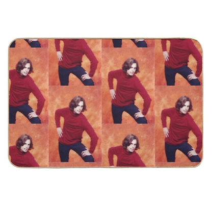 Matthew Gray Gubler  Repositionable Bath Mat