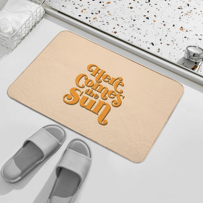 Here Comes The Sun  Long-Lasting Bath Mat