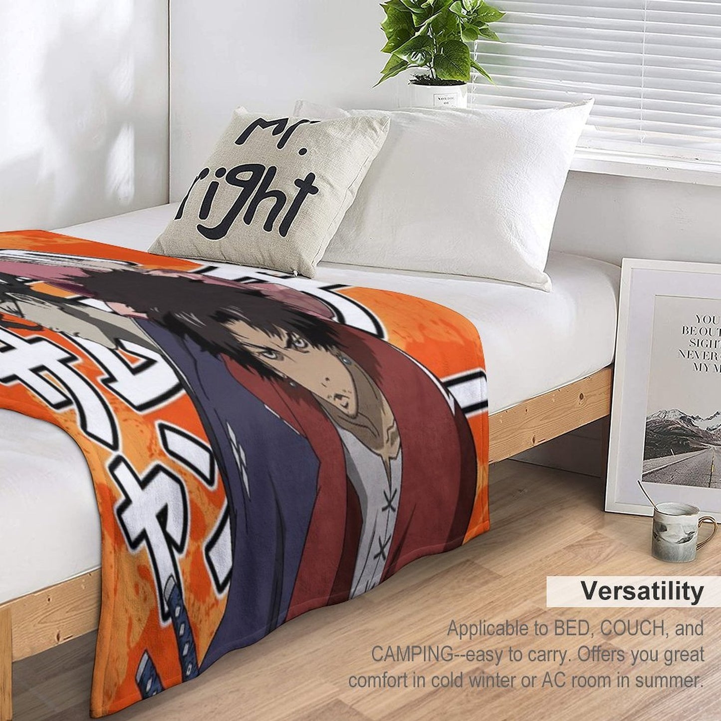 Samurai Champloo Crew Durable Throw Blanket