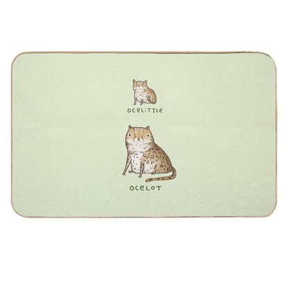 Ocelittle Ocelot  Dirt-Trapping Bath Mat