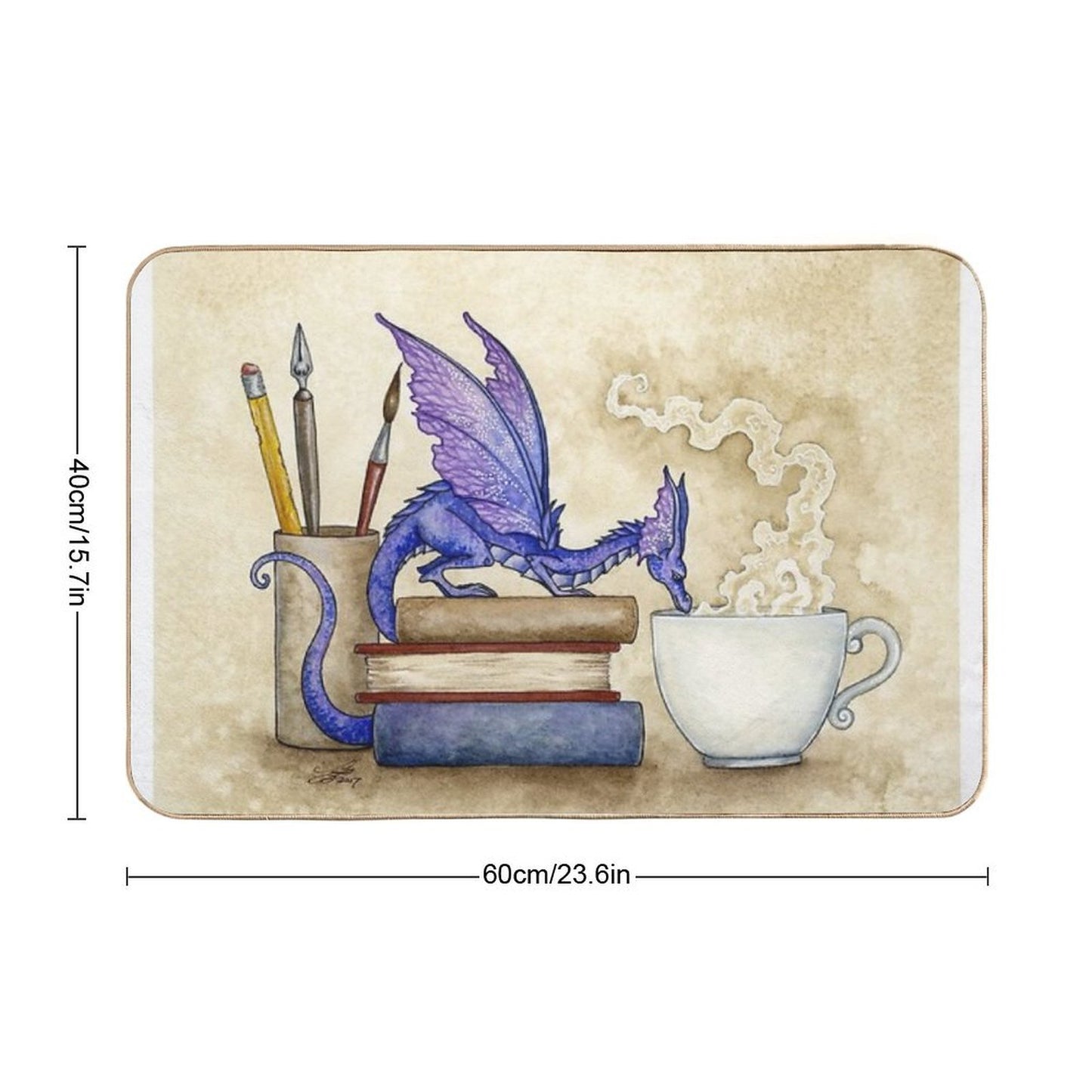 Whats In Here Durable Bath Mat