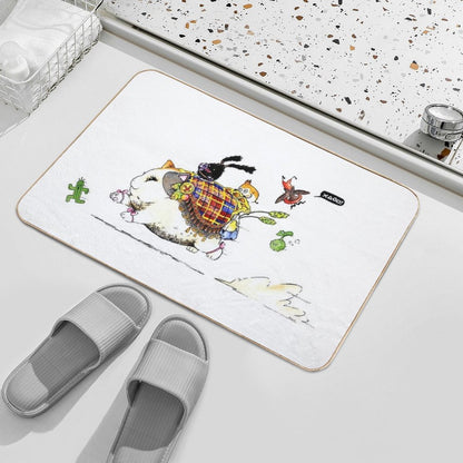 To Adventure!  Versatile Bath Mat