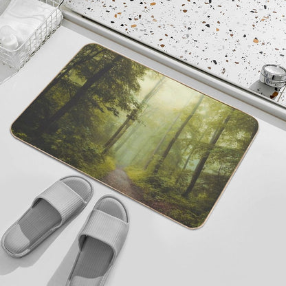 Long Forest Walk  Odorless Bath Mat