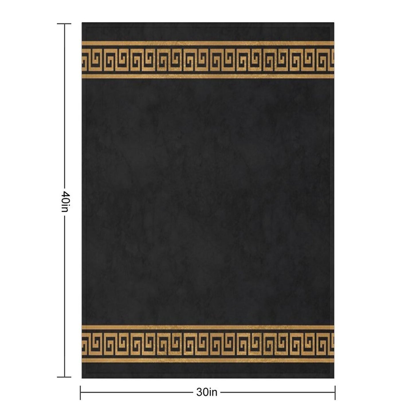 Great Greek Pattern Sustainable Throw Blanket