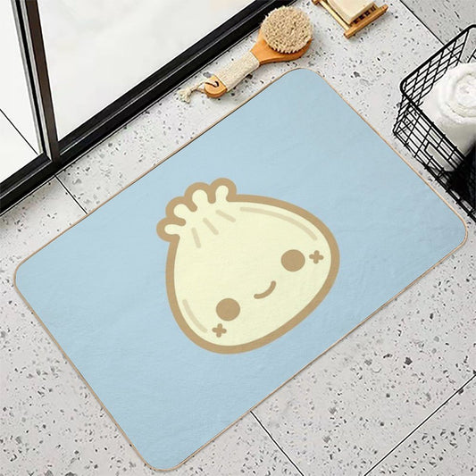 Yummy Cute Steamed Bun  Multi-Purpose Bath Mat
