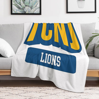 TCNJ Lions Collegiate Arch Comfort Throw Blanket