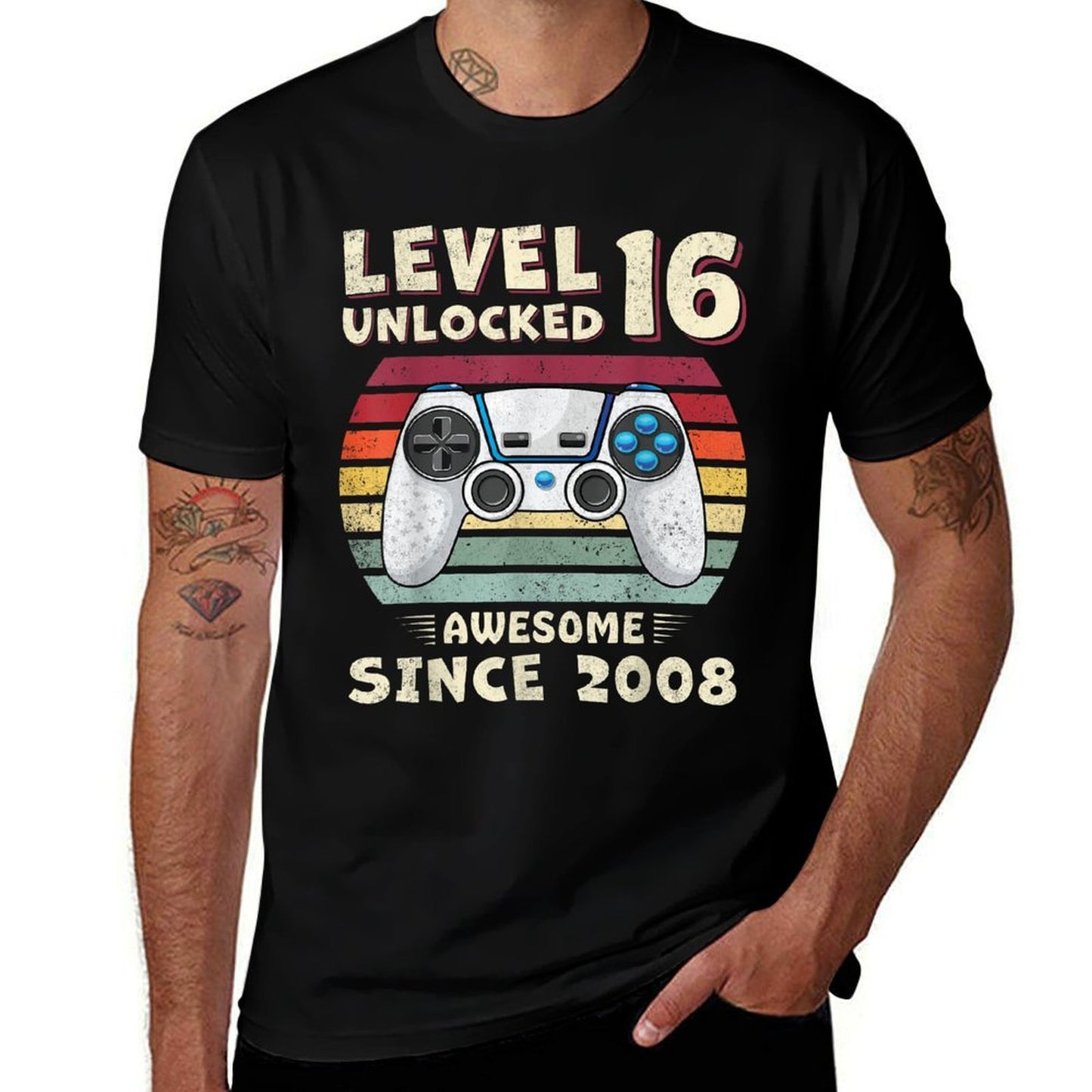 16th Birthday Decoration Boy 16yr 16 Year Old Birthday  Eco-friendly Material T-Shirt