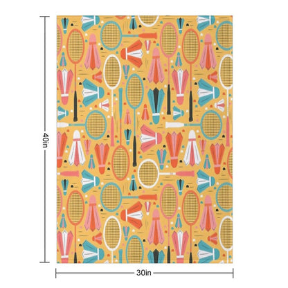 Badminton Comfort Throw Blanket
