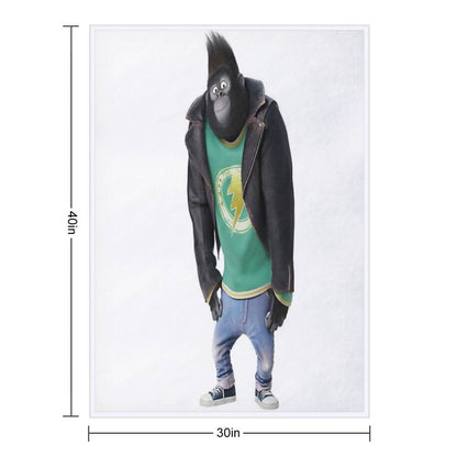 Johnny Sing 2 Versatility Throw Blanket
