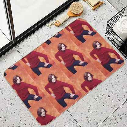 Matthew Gray Gubler  Repositionable Bath Mat