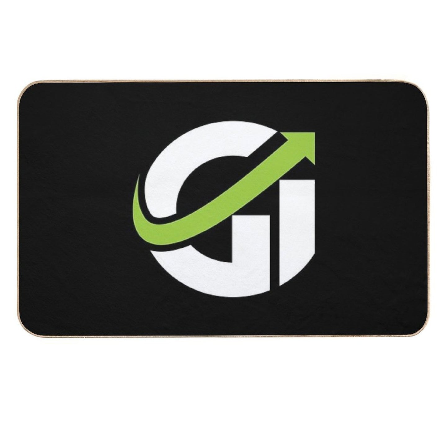 Main Logo No-Text - Dark Background  Absorbent Bath Mat