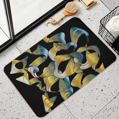 Grooverture  Fade-Resistant Bath Mat