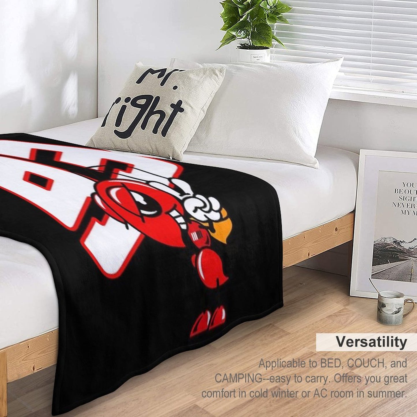Ant The Alient Comfort Throw Blanket