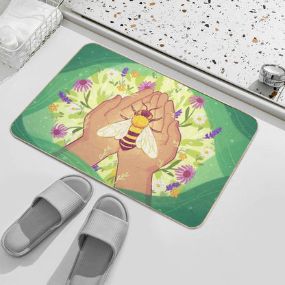 Honey Bee  Pet-Safe Bath Mat