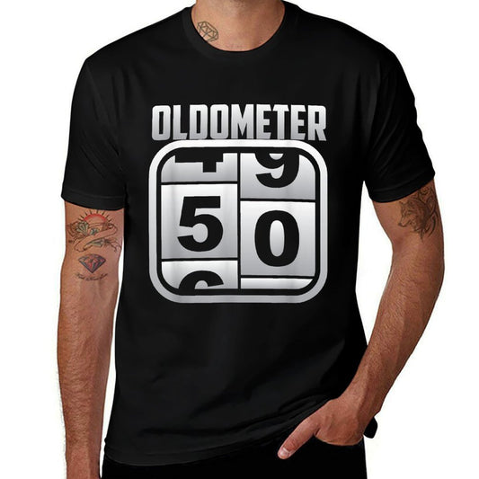 Speedometer 50 I 50th Birthday Party I 50th Birthday  Lightweight T-Shirt