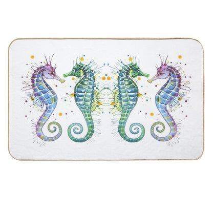 Guardians of The Sea - Seahorse  Absorbent Bath Mat