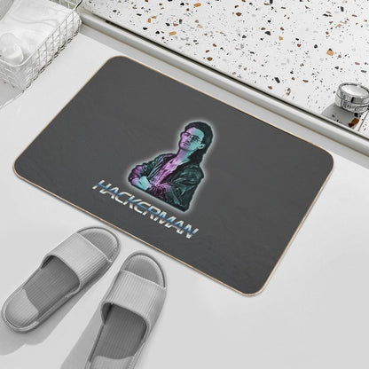 SALE Kung Fury - Hackerman Design  Toxin-Free Bath Mat