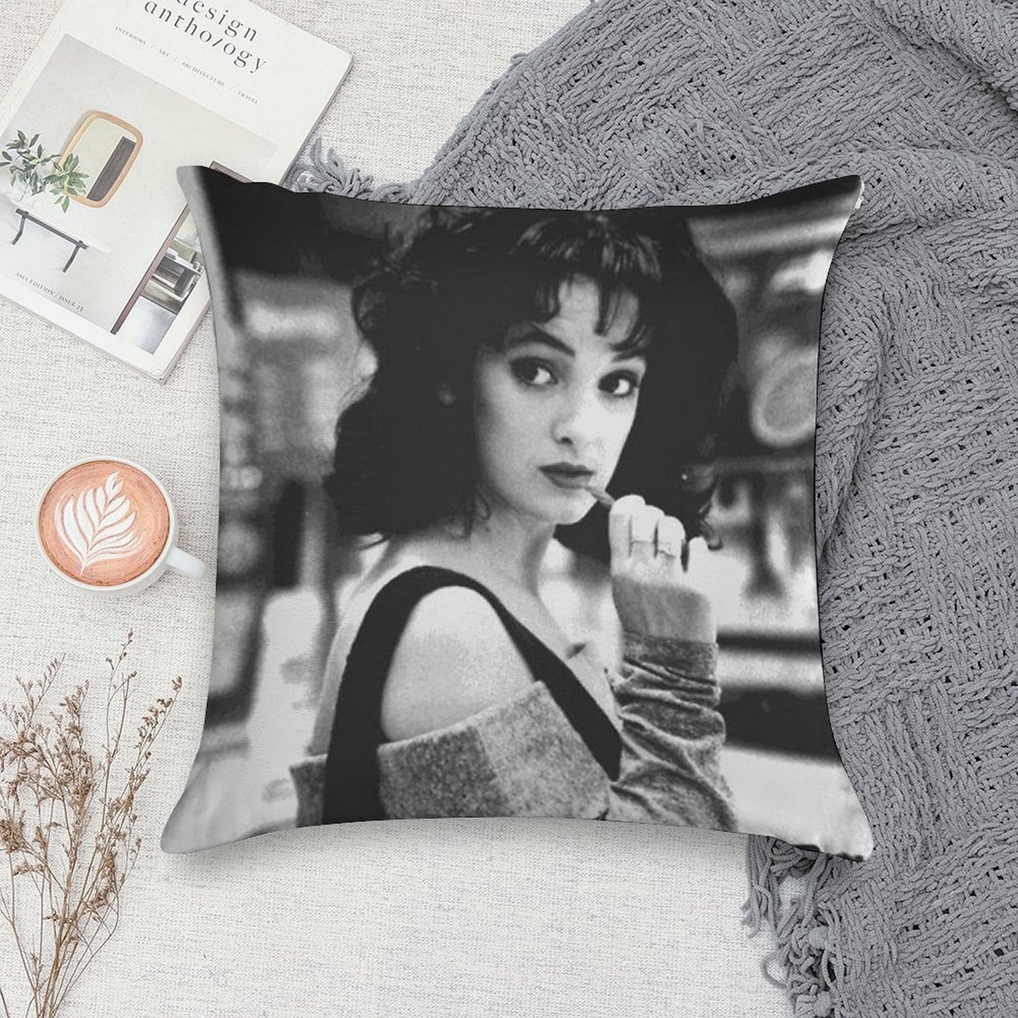 Heathers - Winona Ryder Soft Easy Maintenance Throw Pillow