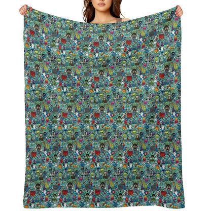 The Real World Durable Throw Blanket