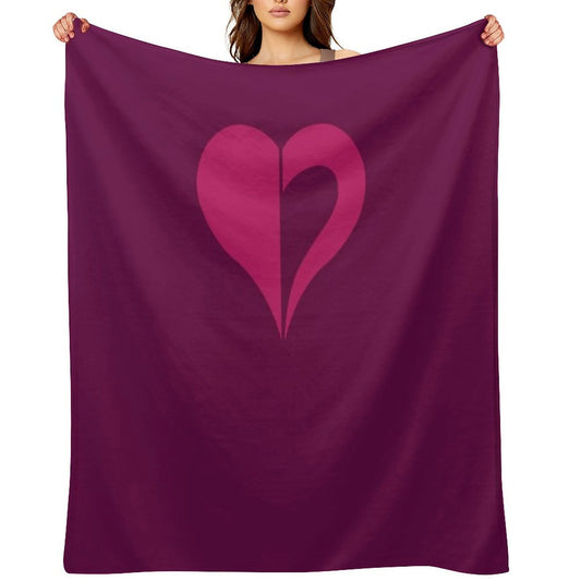 Heart Quest Bed Comfort Throw Blanket
