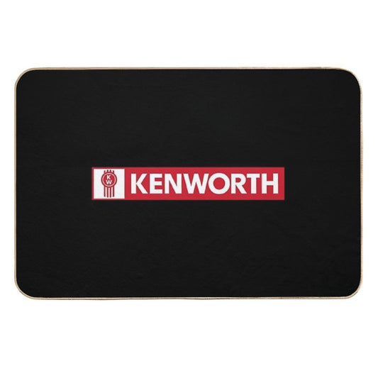 Kenworth Logo Truck Company Durable Bath Mat