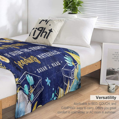 I Can Survive Machine-washable Throw Blanket