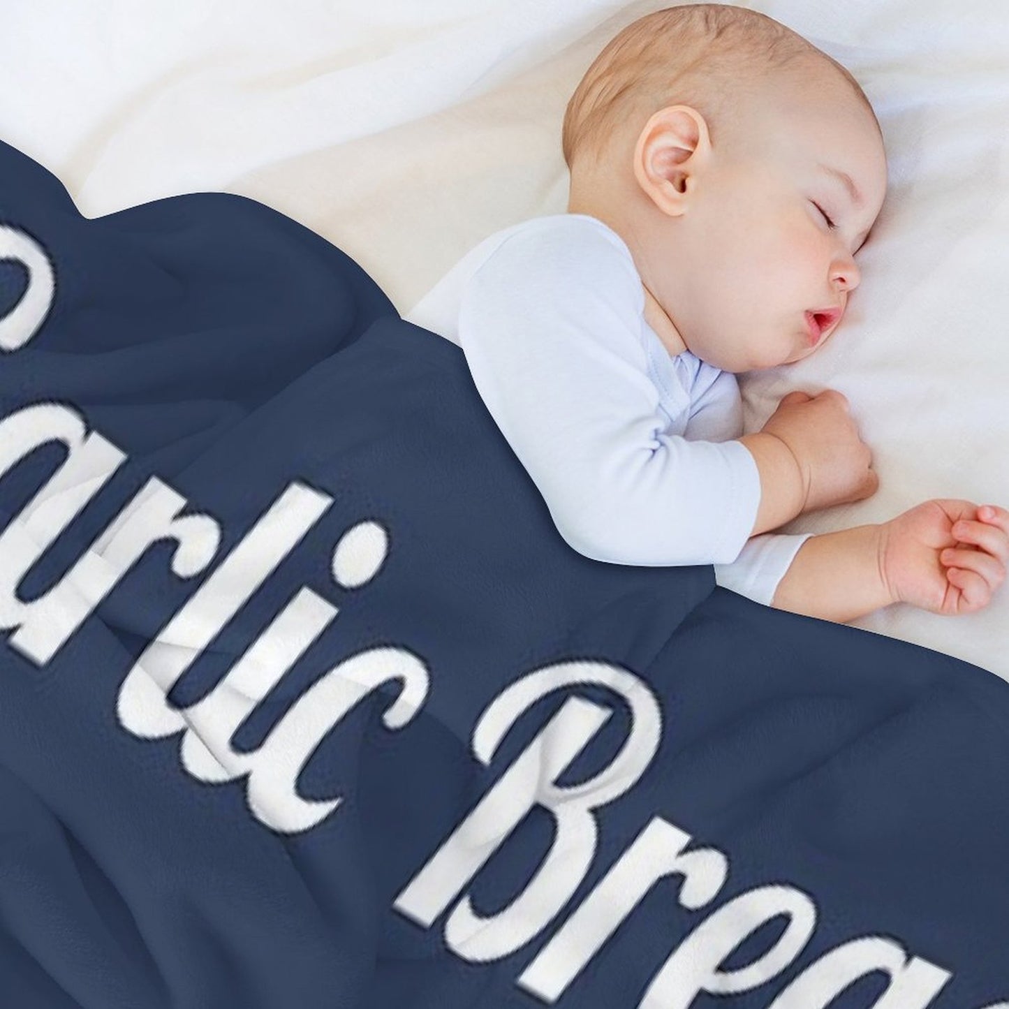 Garlic Bread Travel-friendly Throw Blanket