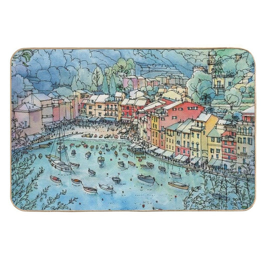 Portofino, Italy  Eco-Friendly Bath Mat