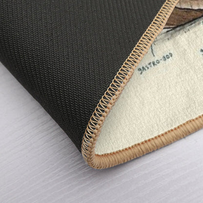 Anatomy of A Snail  High-Traffic Bath Mat