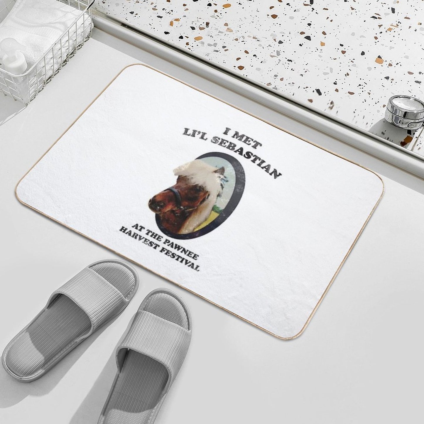 Li'l Sebastian  Versatile Bath Mat