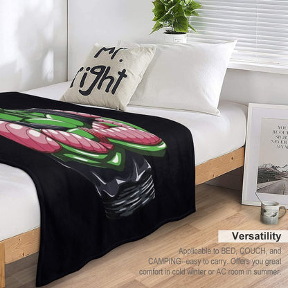 DBZ - Piccolo Sustainable Throw Blanket