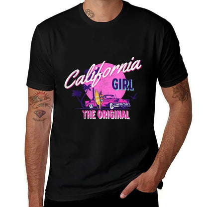 The Original California Girl  Cute Pink Girly California  Durable T-Shirt