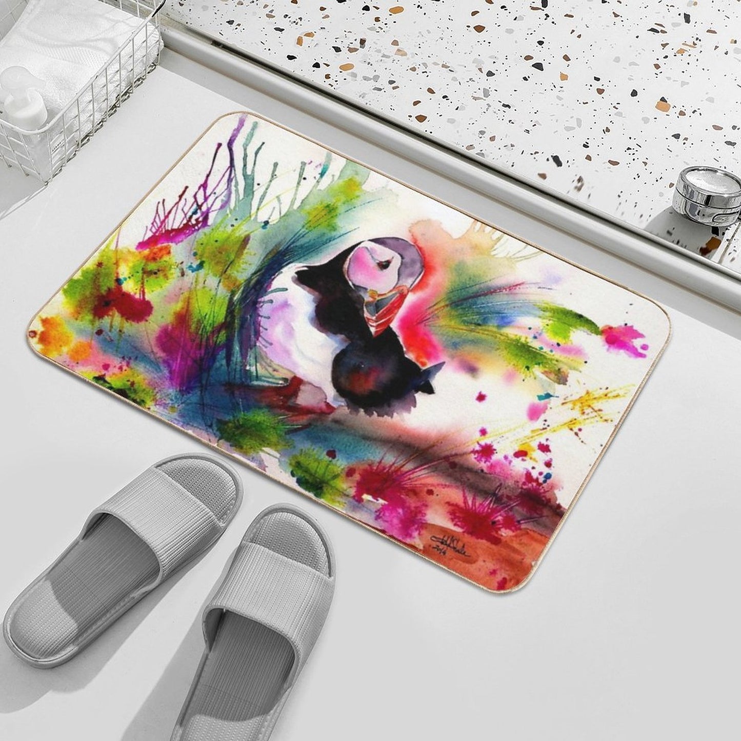 Puffin  Versatile Bath Mat