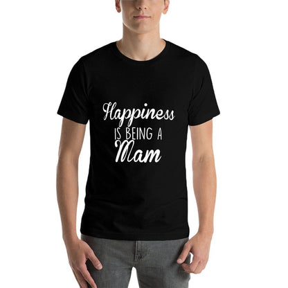 Womens Mam Gift Happiness  Relaxed-fit T-Shirt