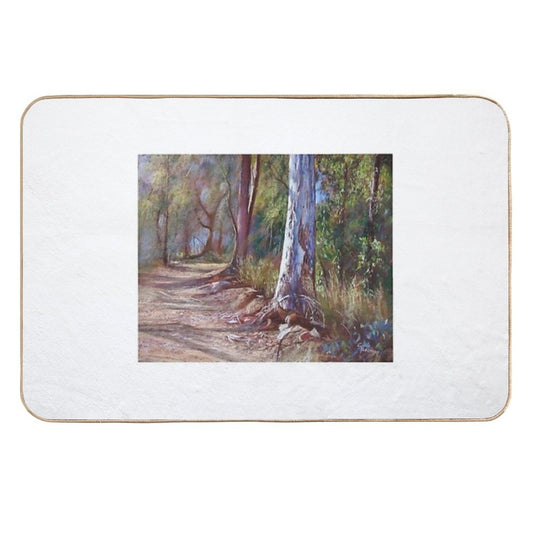 'Winding Back No. 2'  Toxin-Free Bath Mat