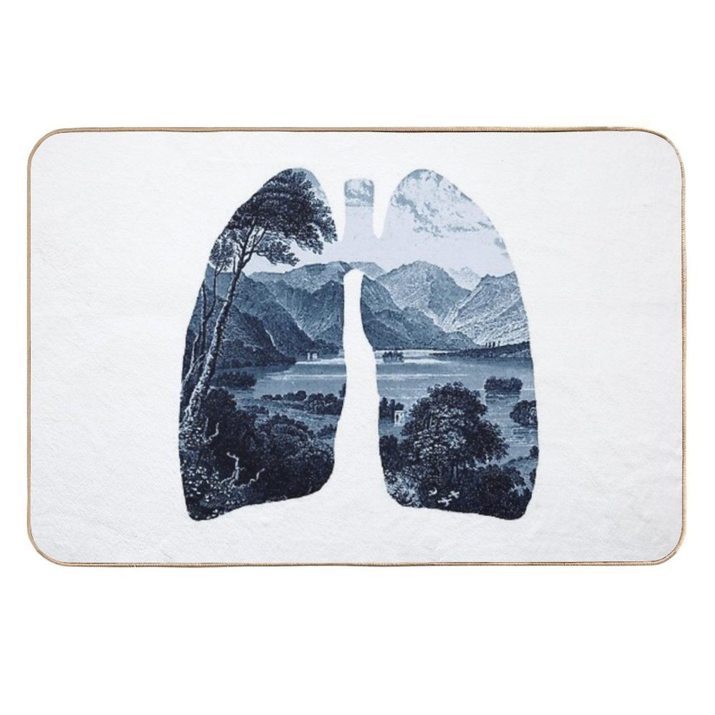 Fresh  Eco-Friendly Bath Mat