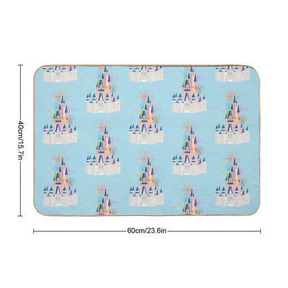 Fairytale Castle  Stain-Proof Bath Mat
