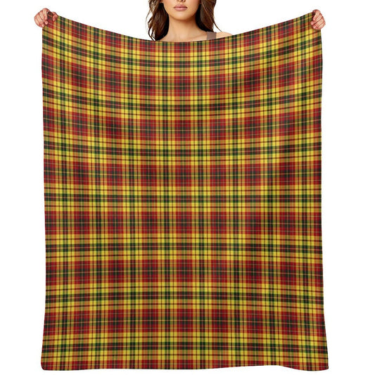 Strathearn Scotland District Tartan Colorful Scottish Plaid Velvety-soft Throw Blanket
