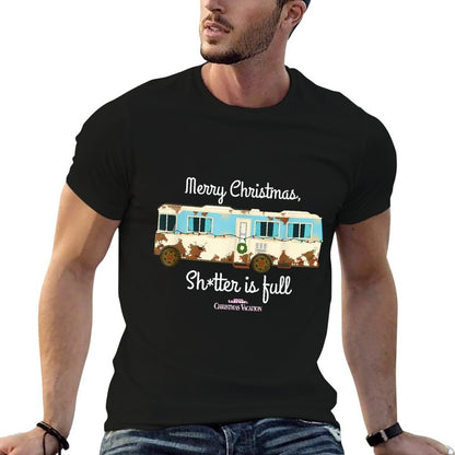 Christmas Vacation Full RV Cousin Eddie Holiday Movie  Wrinkle-resistant T-Shirt