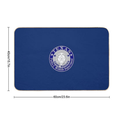 Texas  Game Warden  High-Traffic Bath Mat