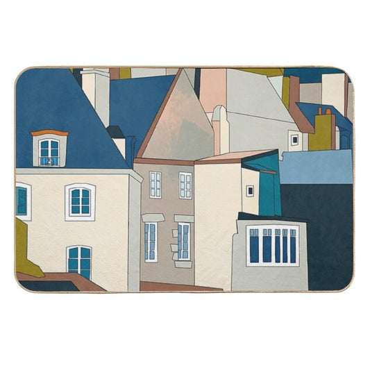 Brittany Illustration France  Odorless Bath Mat